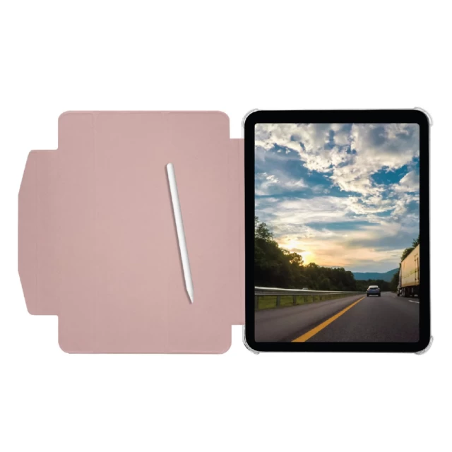 Чехол Macally Protective Case and Stand для iPad Pro 12.9 2022 | 2021 Rose (BSTANDP6L-RS)