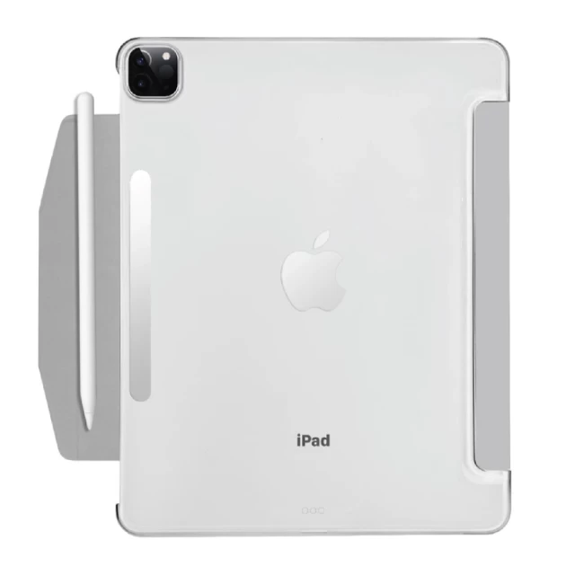 Чохол Macally Protective Case and Stand для iPad Air 10.9 2022/2020 | Pro 11 2022/2021 Grey (BSTANDP6SA5-LG)