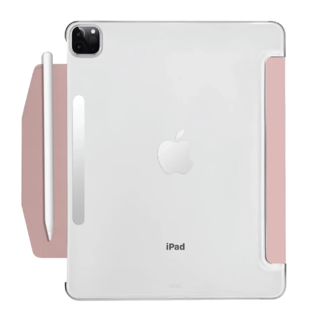 Чехол Macally Protective Case and Stand для iPad Air 10.9 2022/2020 | Pro 11 2022/2021 Rose (BSTANDP6SA5-RS)