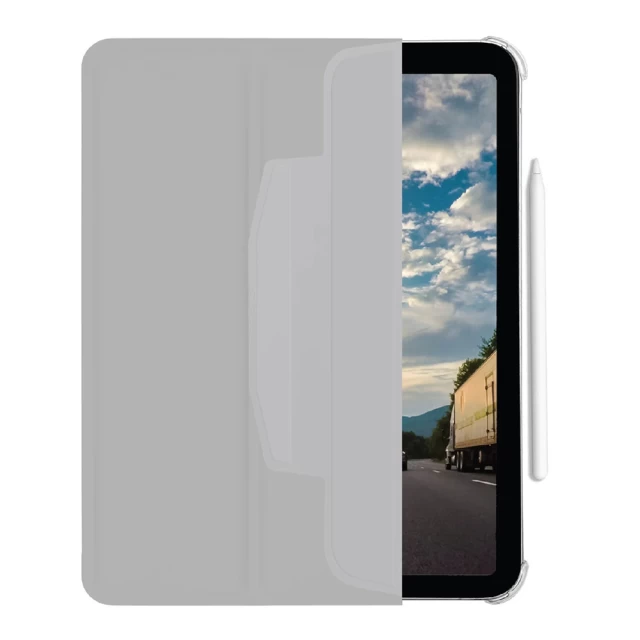Чохол Macally Protective Case and Stand для iPad 10.9 2022 10th Gen Grey (BSTAND10-LG)