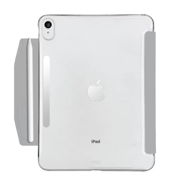 Чехол Macally Protective Case and Stand для iPad 10.9 2022 10th Gen Grey (BSTAND10-LG)
