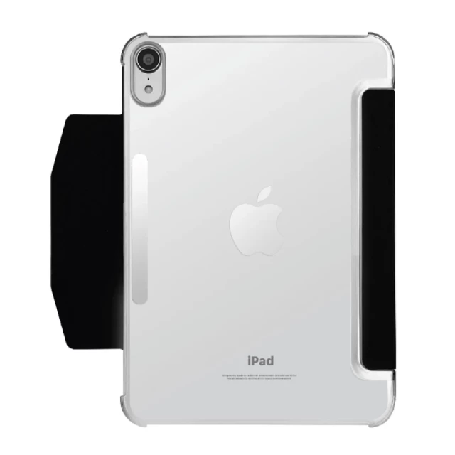 Чохол Macally Protective Case and Stand для iPad mini 6 Black (BSTANDM6V2-B)