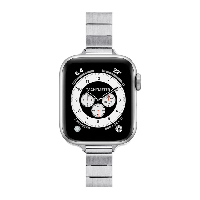 Ремінець LAUT LINKS PETITE для Apple Watch 41 | 40 | 38 mm Silver (L_AWS_LP_SL)