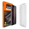 Захисне скло Spigen Glas.tR EZ Fit для iPhone 11 Pro | XS | X Clear (2 Pack) (063GL25164)