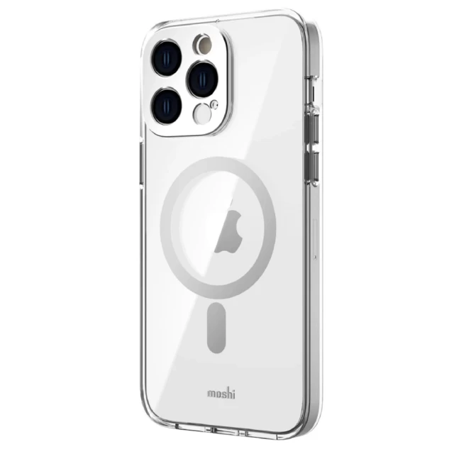 Чехол Moshi iGlaze Slim Hardshell Case Luna Silver для iPhone 14 Pro Max with MagSafe (99MO137208)