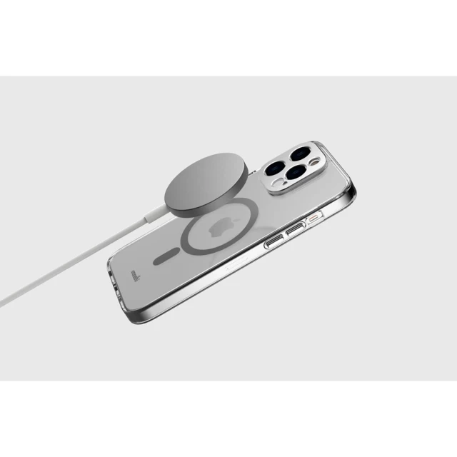 Чехол Moshi iGlaze Slim Hardshell Case Luna Silver для iPhone 14 Pro with MagSafe (99MO137207)
