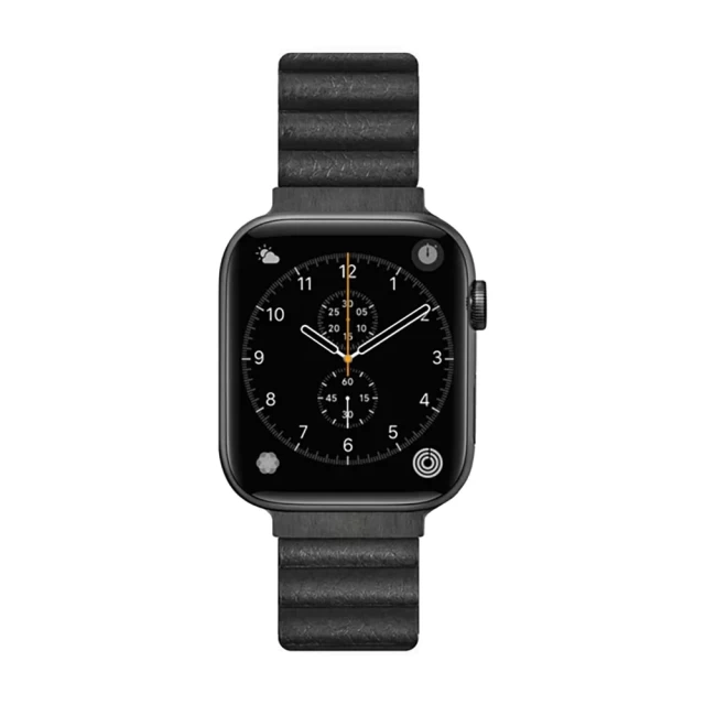 Ремінець LAUT NOVI LUXE для Apple Watch 41 | 40 | 38 mm Midnight (L_AWS_NL_BK)