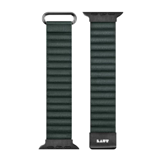 Ремешок LAUT NOVI LUXE для Apple Watch 41 | 40 | 38 mm Pine Green (L_AWS_NL_NG)