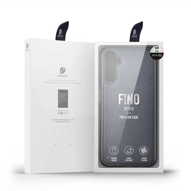 Чехол Dux Ducis Fino для Samsung Galaxy A14 5G Grey (6934913031278)