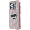 Чохол Karl Lagerfeld IML Choupette Head & Monogram для iPhone 14 Pro Max Pink (KLHCP14XHKLPCHP)