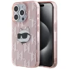 Чохол Karl Lagerfeld IML Choupette Head & Monogram для iPhone 14 Pro Max Pink (KLHCP14XHKLPCHP)