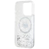 Чохол Karl Lagerfeld Liquid Glitter Choupette Head для iPhone 13 | 13 Pro Transparent with MagSafe (KLHMP13LLGCHSGH)