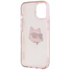 Чохол Karl Lagerfeld IML Choupette Head & Monogram для iPhone 13 Pink (KLHCP13MHKLPCHP)