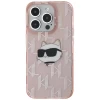 Чохол Karl Lagerfeld IML Choupette Head & Monogram для iPhone 13 Pro Max Pink (KLHCP13XHKLPCHP)