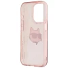 Чехол Karl Lagerfeld IML Choupette Head & Monogram для iPhone 13 Pro Max Pink (KLHCP13XHKLPCHP)