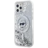 Чохол Karl Lagerfeld Liquid Glitter Choupette Head для iPhone 12 | 12 Pro Transparent with MagSafe (KLHMP12MLGCHSGH)