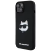 Чохол Karl Lagerfeld Silicone Choupette Head для iPhone 15 Plus | 14 Plus Black with MagSafe (KLHMP15MSCHPPLK)