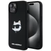 Чохол Karl Lagerfeld Silicone Choupette Head для iPhone 15 Plus | 14 Plus Black with MagSafe (KLHMP15MSCHPPLK)