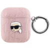 Чехол для наушников Karl Lagerfeld Monogram Karl Head для AirPods 2 | 1 Pink (KLA2PGKIPP)