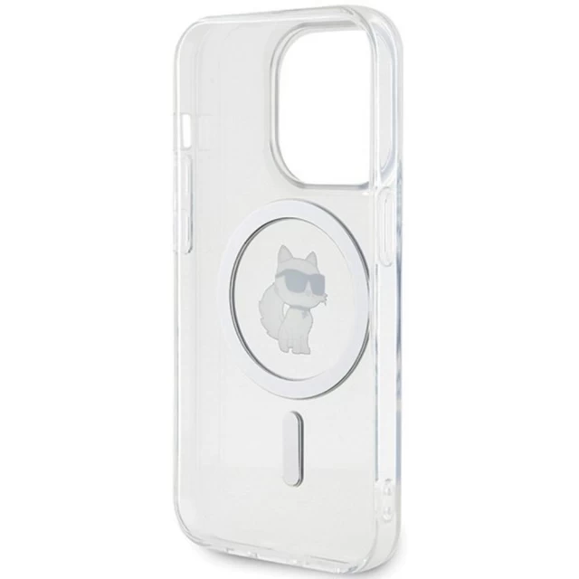 Чехол Karl Lagerfeld IML Choupette для iPhone 13 Pro Max Transparent with MagSafe (KLHMP13XHFCCNOT)