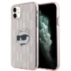 Чехол Karl Lagerfeld IML Choupette Head & Monogram для iPhone 11 | XR Pink (KLHCN61HKLPCHP)