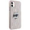 Чехол Karl Lagerfeld IML Choupette Head & Monogram для iPhone 11 | XR Pink (KLHCN61HKLPCHP)