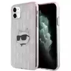 Чохол Karl Lagerfeld IML Choupette Head & Monogram для iPhone 11 | XR Pink (KLHCN61HKLPCHP)