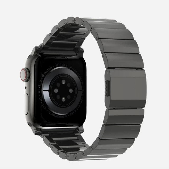 Ремінець Upex SteelBand для Apple Watch 49 | 45 | 44 | 42 mm Black (5906302300075)