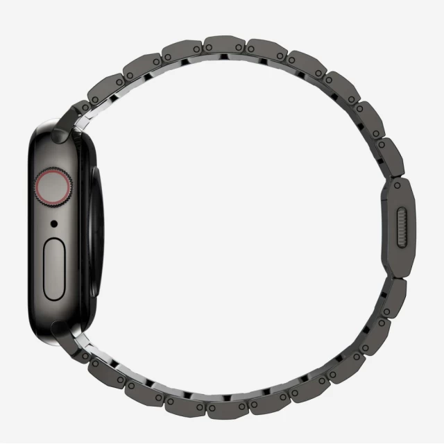 Ремінець Upex SteelBand для Apple Watch 49 | 45 | 44 | 42 mm Black (5906302300075)