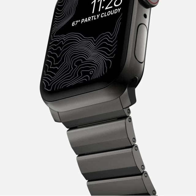 Ремінець Upex SteelBand для Apple Watch 49 | 45 | 44 | 42 mm Black (5906302300075)