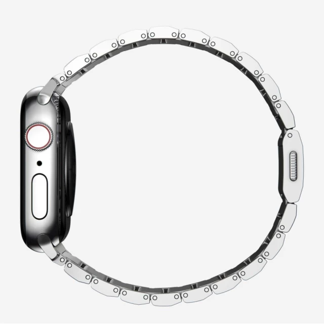 Ремінець Upex SteelBand для Apple Watch 49 | 45 | 44 | 42 mm Silver (5906302300495)