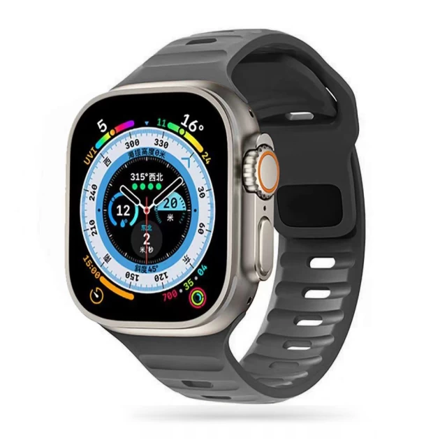 Ремінець Upex IconBand Line для Apple Watch 49 | 45 | 44 | 42 mm Artic Grey (5906203697861)