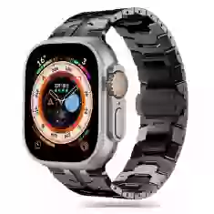 Ремінець Upex Stainless Line для Apple Watch 49 | 45 | 44 | 42 mm Black (5906203699575)