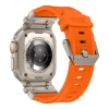 Ремешок Upex Delta Pro для Apple Watch 49 | 45 | 44 | 42 mm Orange Titanium (5906302310647)