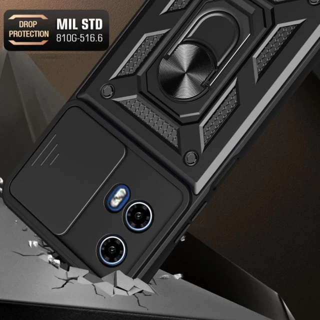 Чохол Tech-Protect CamShield Pro для Motorola Edge 50 Fusion 5G Black (5906302309429)