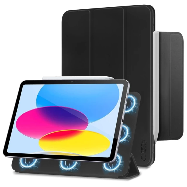 Чехол Tech-Protect SmartCase Magnetic для iPad 10.9 2022 10th Gen Black (5906302310241)