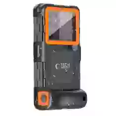 Водонепроницаемый чехол Tech-Protect IPX8 Universal Diving Waterproof Case Black Orange (5906302310234)