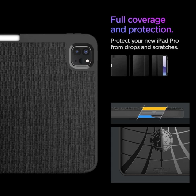 Чохол Spigen Urban Fit для iPad Pro 11 2024 5th Gen Black (ACS07020)