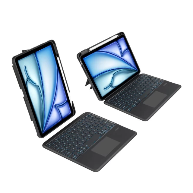 Чехол-клавиатура Tech-Protect SC Mag Pen для iPad Air 6 11 (2024) | Air 5 10.9 (2022) | Air 4 10.9 (2020) Black (5906302308743)