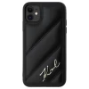 Чохол Karl Lagerfeld Diagonal Quilted Script для iPhone 11 | XR Black (KLHCN61PQDSMGK)