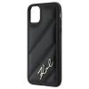 Чохол Karl Lagerfeld Diagonal Quilted Script для iPhone 11 | XR Black (KLHCN61PQDSMGK)