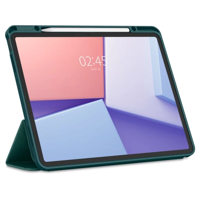 Чехол Spigen Urban Fit для iPad Air 6 13 (2024) Midnight Green (ACS07672)