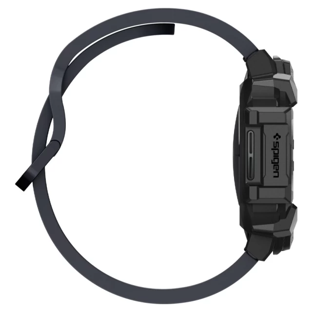 Чехол Spigen Rugged Armor для Samsung Galaxy Watch 7 44 mm Matte Black (ACS08337)