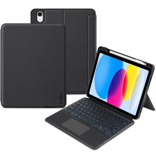 Чохол-клавіатура Tech-Protect SC Mag Pen для iPad 10.9 2022 10th Gen Black (5906302310296)