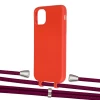 Чехол Upex Alter Eyelets for iPhone 11 Red with Aide Byzantine and Casquette Silver (UP109792)