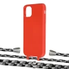 Чехол Upex Alter Eyelets for iPhone 11 Red with Aide Life Road and Casquette Silver (UP109808)