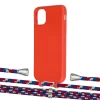 Чехол Upex Alter Eyelets for iPhone 11 Red with Aide Police and Casquette Silver (UP109810)