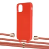 Чехол Upex Alter Eyelets for iPhone 11 Red with Aide Cantaloupe and Casquette Gold (UP109829)