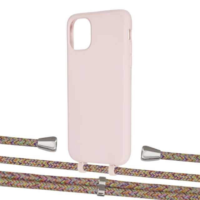 Чохол Upex Alter Eyelets for iPhone 11 Crepe with Aide Confondre and Casquette Silver (UP109959)