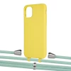 Чохол Upex Alter Eyelets for iPhone 11 Daffodil with Aide Pistachio and Casquette Silver (UP110073)